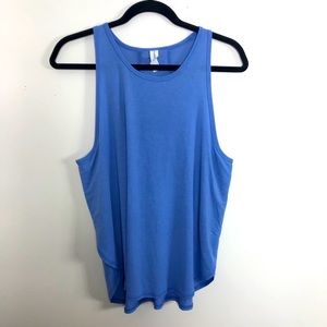 All in motion blue tank